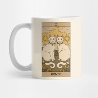 Gemini Cat Mug